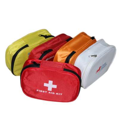 Custom Cheap Portable Nylon Mountaineering Empty Medical Bag Easy Field Survival Package Travel Emergency Small First Aid Kit