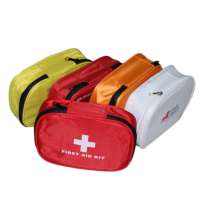 Custom Cheap Portable Nylon Mountaineering Empty Medical Bag Easy Field Survival Package Travel Emergency Small First Aid Kit